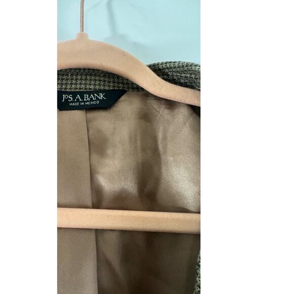 Jos. A. Bank Signature Silk Wool Blend Plaid Blazer Sport Jacket 42 SH Gordon - Picture 4 of 8